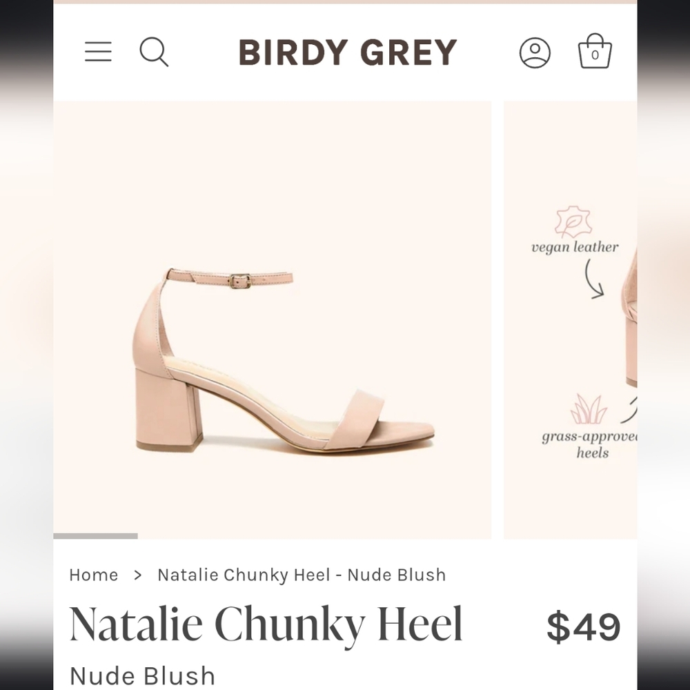 Birdy Grey Natalie Chunky Heel